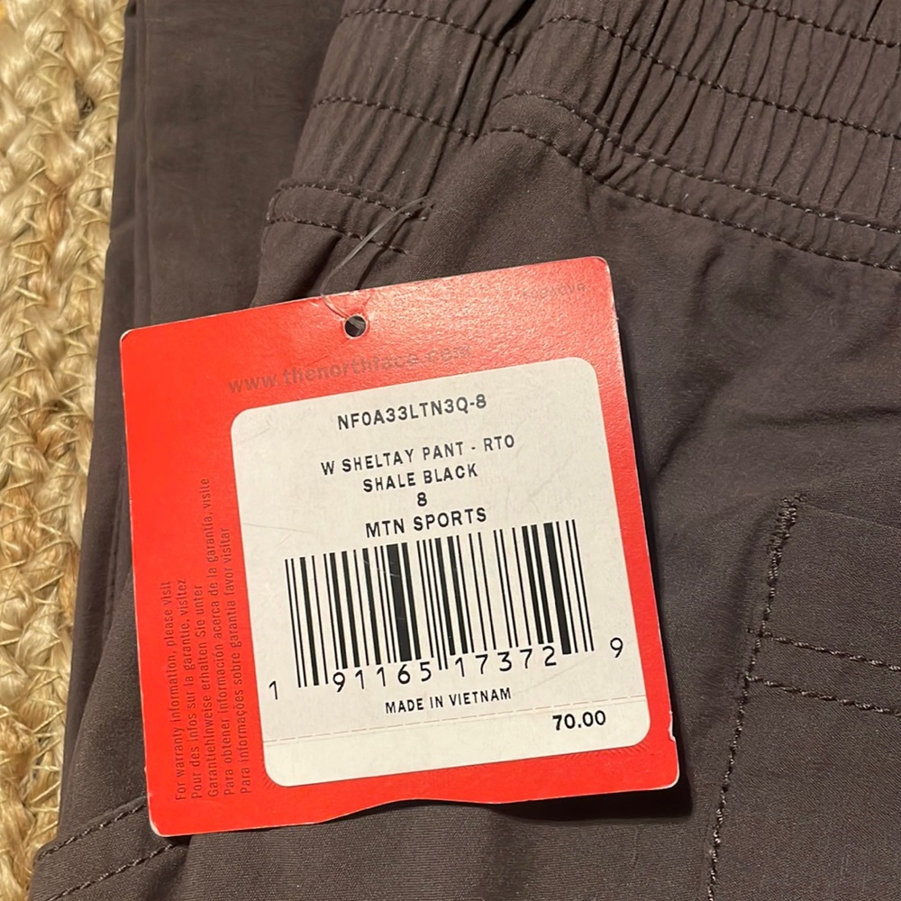 North face sheltay pant